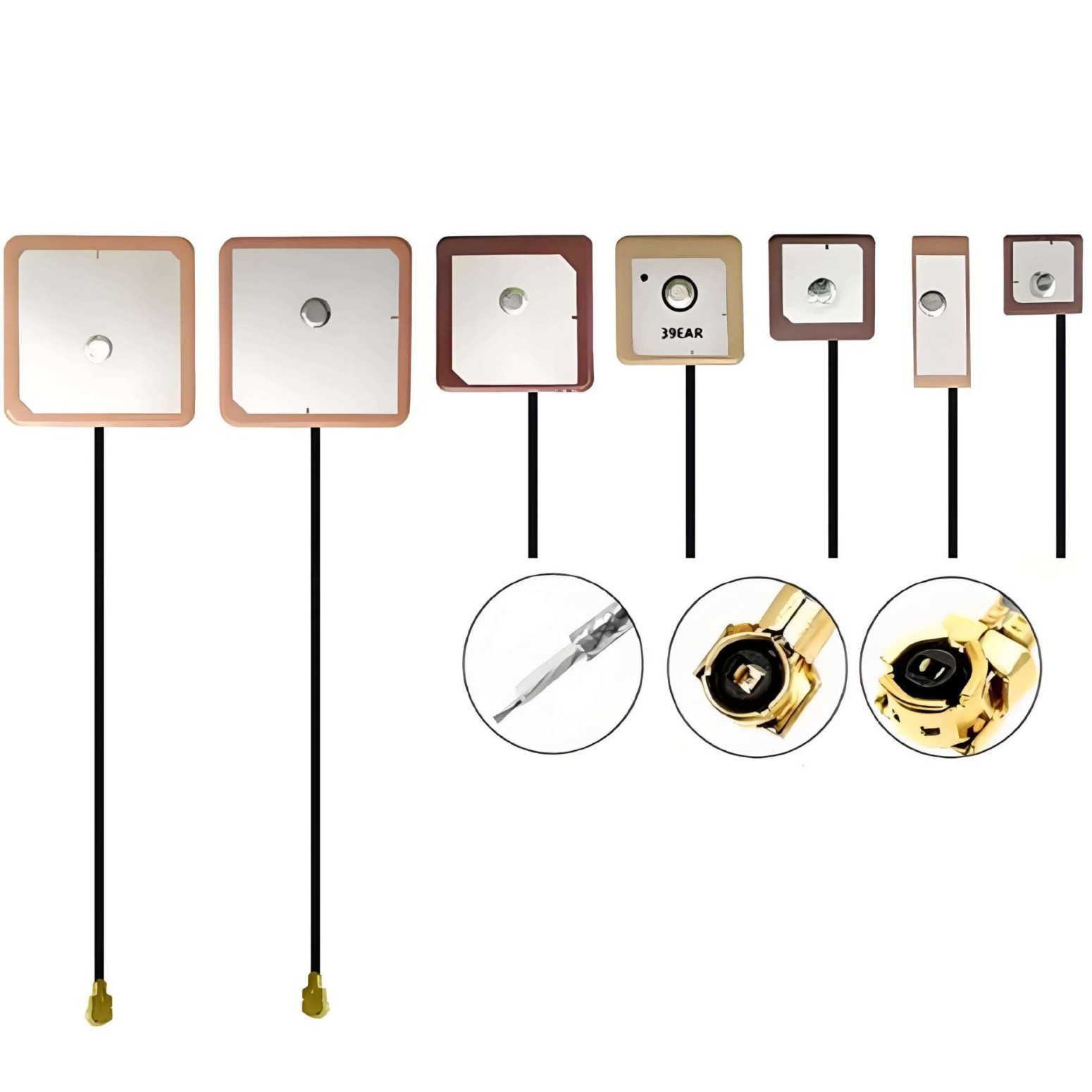 GPS Patch Ceramic Antenna Smart Home Omnidirectional BeiDou Navigation Positioning Antenna
