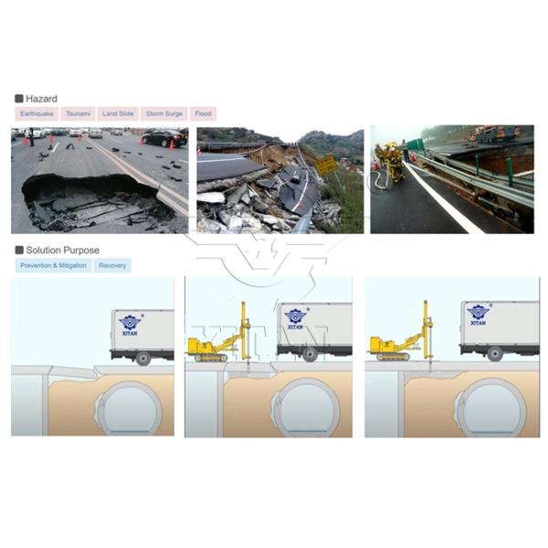 Geological Disaster Compensation Grouting Multi Purpose Drill Rig