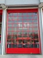 Indoor / Outdoor Aluminum industrial Sectional Door 1.5W/M² K Thermal Insulation