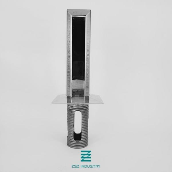 Cement Mounting Frameless Glass Spigots Diameter 50x50mm X Height 280mm