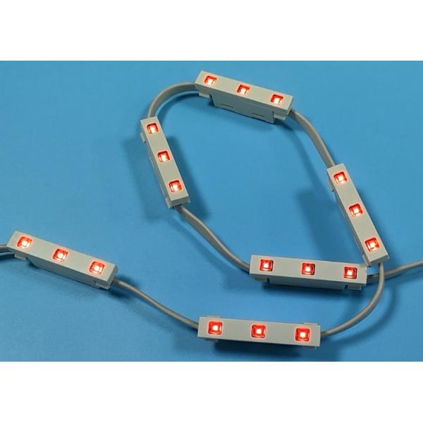 黒い灰色DC12V LEDポイント ライトDMX 3535 RGBフル カラーLEDピクセル ライト