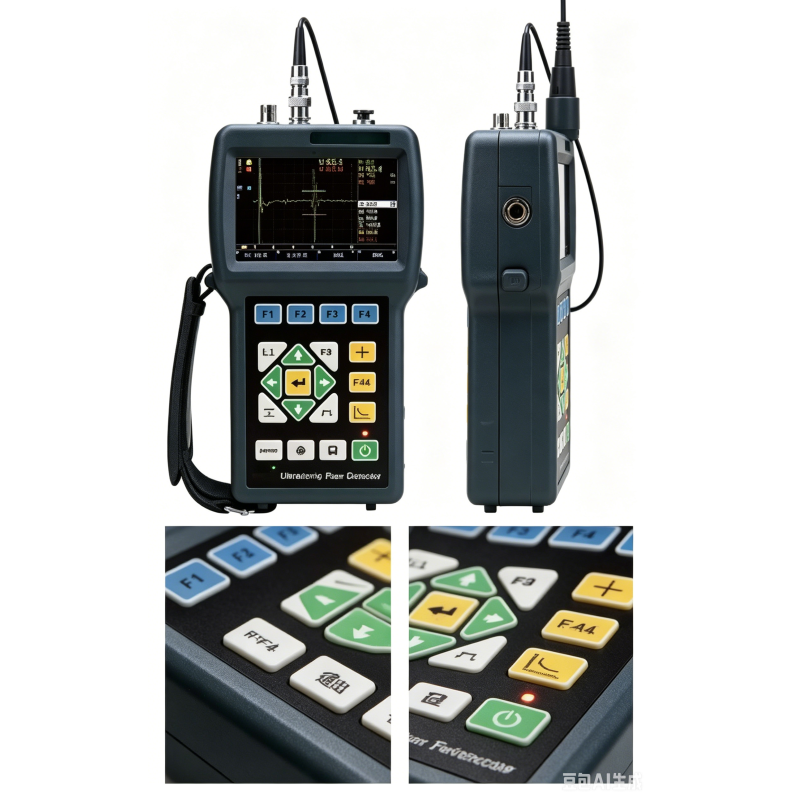 FD-1002 Ultrasonic Flaw Detector 4.3 Inch WVGA TFT Display IP54 Lightweight NDT Testing Equipment