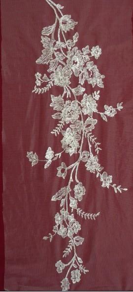 Apparel  Accessories Embroidery  Lace Applique for Bridal Dress