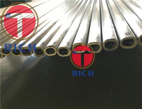 A519 A369 ST35 ST52 Oval Steel Tubing Smooth Surface For Mechanical Engineering