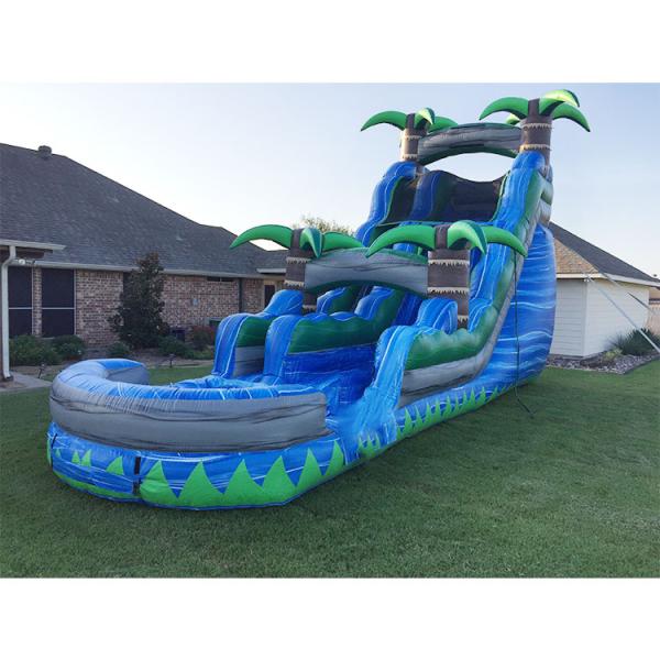 White Wedding Bounce House Inflatable Water Slide Jumper Bouncy Castle Outdoor