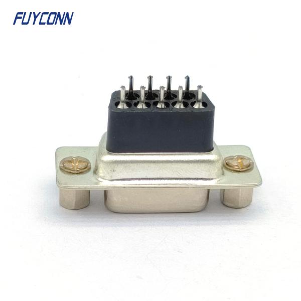 Conector fêmea do DEC, conector do PWB D-SUB de 9pin 15pin 25pin 37 Pin Straight