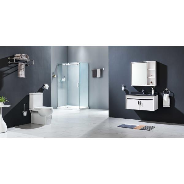 17 Piece Bathroom Hardware Sets Satin Stainless Steel Sus 304 Wall-Mounted