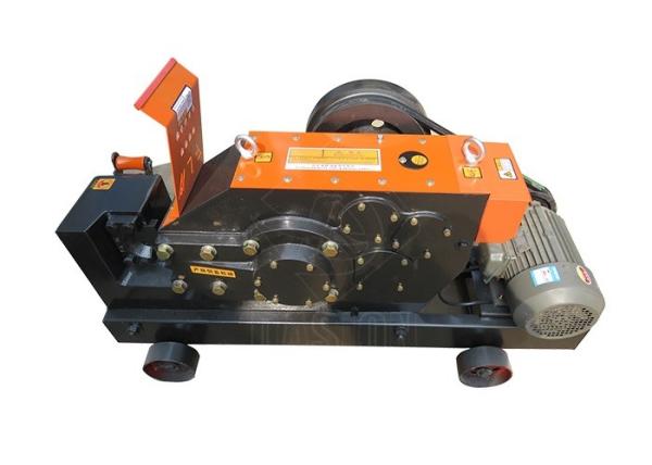 Compact Structure Rebar Cutting Machine / Portable Rebar Cutter 3kw Motor Power
