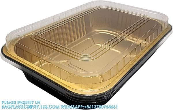 11x7 Inch Heavy Duty Baking Foil Pans For Homemade Cakes And And Entree'S - Oven Safe Large Pan Container