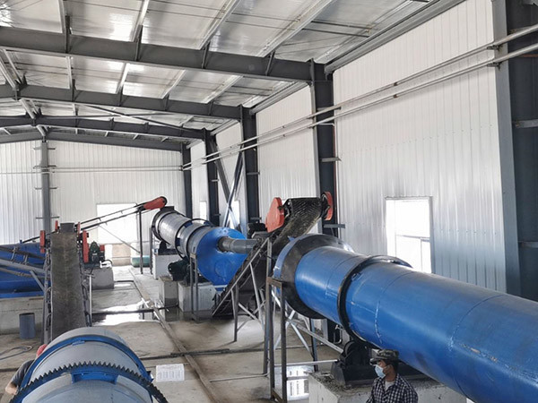 Small Organic Fertilizer Plant Powder Production Line with Automatic Batching for Below 10% Moisture Materials and 1-20 Thousand Tons per Year Capacity
