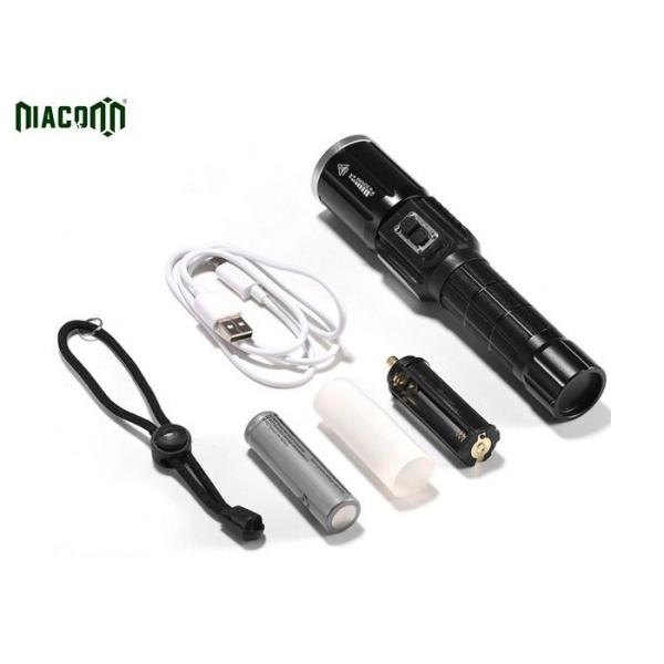 10W Tactical Led Flashlight , CREE Led Flashlight With 1000 Lumen High Brightness