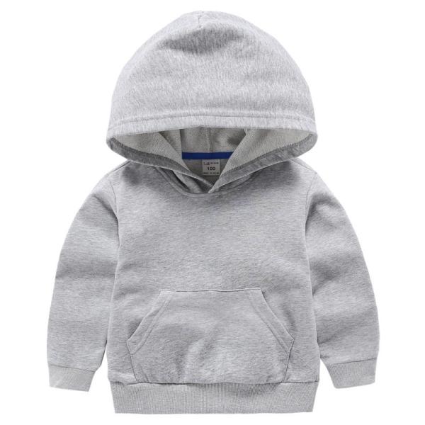 7Y-8Y Spring Children's Clothing Solid Color Boys Hoodies & Sweatshirt