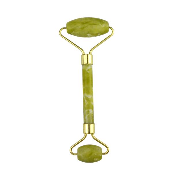 Face Massage Equipment Natural Xiuyan Jade Facial Roller 100% Natural Jade Massager for Beauty Tools and Skin Care