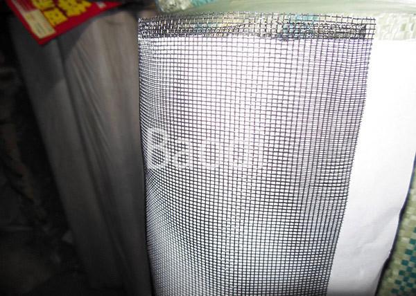 Black Fiberglass Fly Door Screen 18 X 20 Inch With PVC Coated / Long Service Life