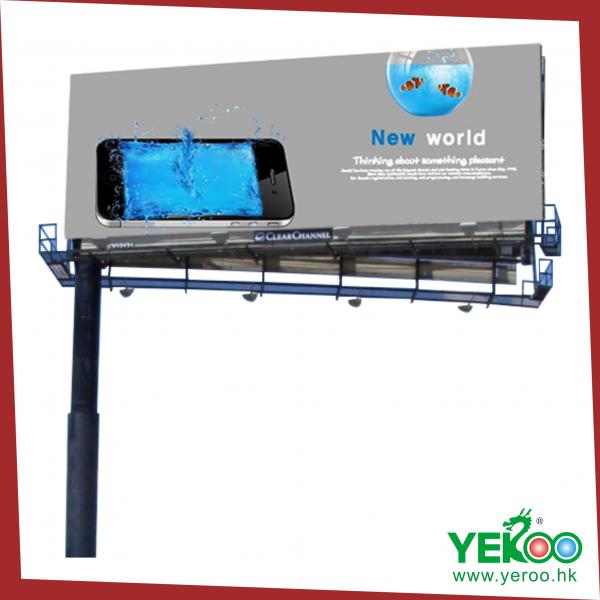 Easy Installing Top Design V Shape Billboard Advertising Design