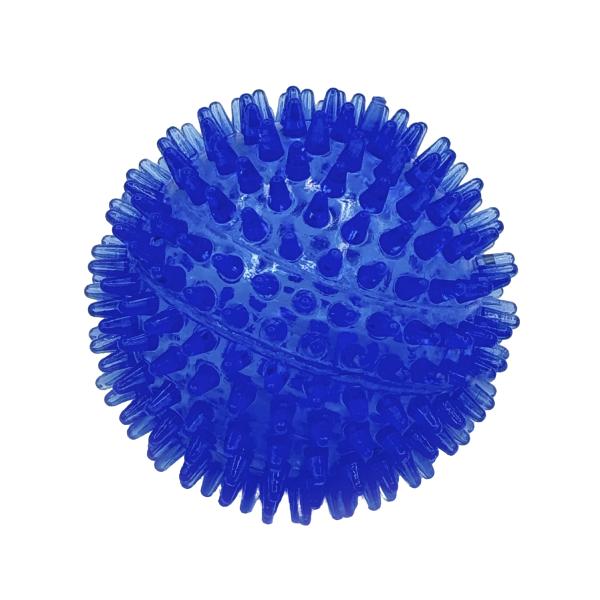 Tough Interactive Chew Toy Durable TPR Squeaky Dog Ball