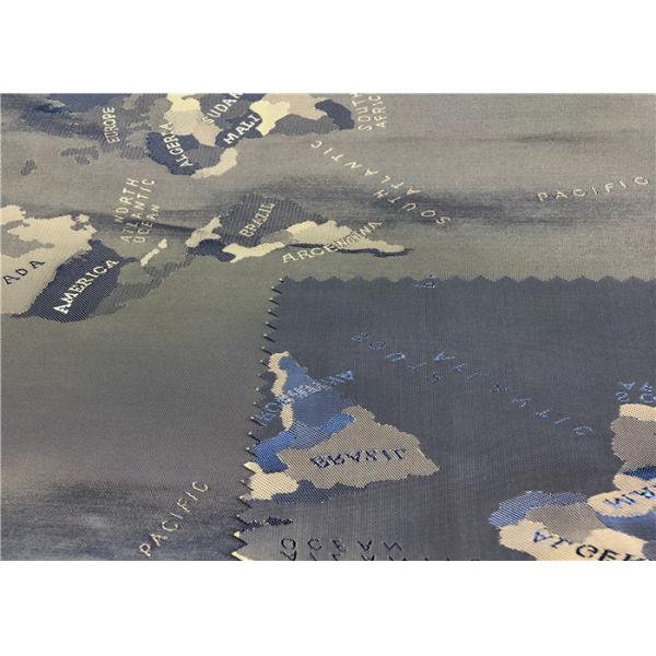 Ткань подкладки картины карты мира анти- статическая, одежда жаккарда/ткань подкладки сумки