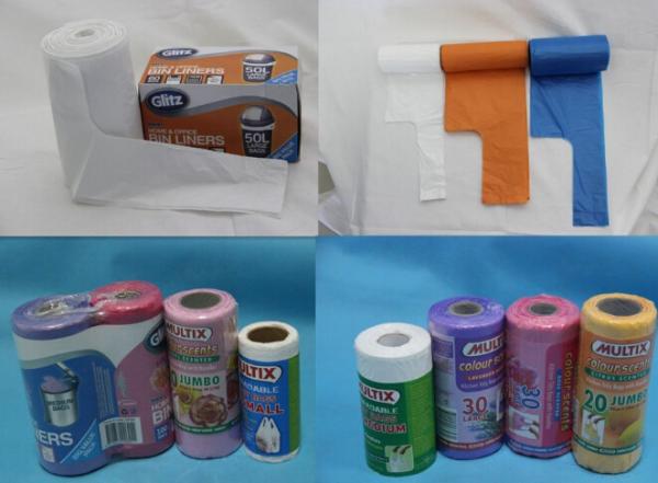 Bin Liners Custom Fit Bags for Food Waste Caddy,Recycling Trash Bags 55 Gallon, Large Blue Plastic Garbage Bags, BAGEASE
