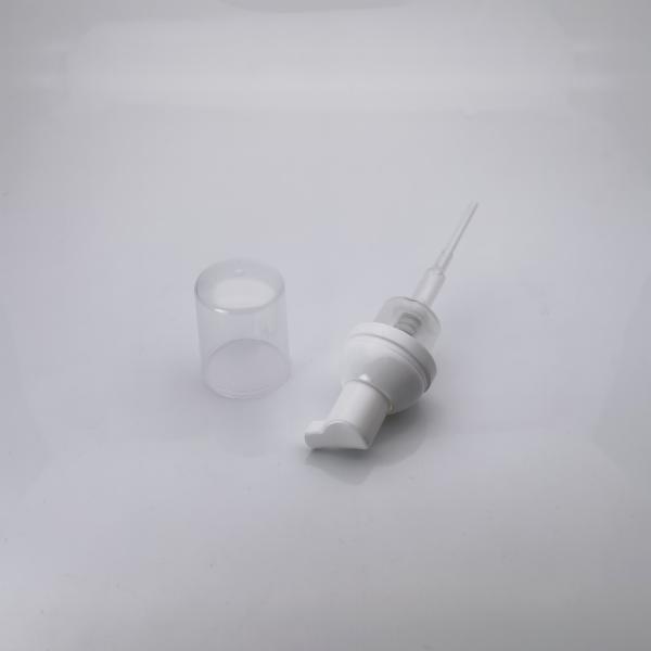 30MM Inner Diameter Plastic Foam Pump With Cover Cosmetic Treatment