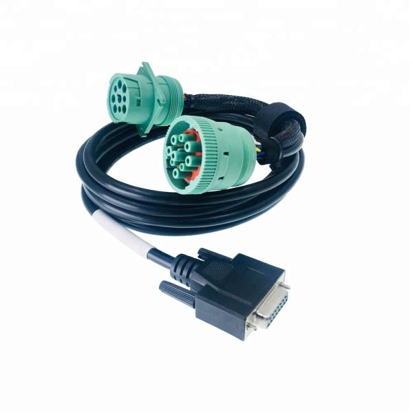 220G 18.9L OBD2 Connector for Truck and Truck Diagnostic Connector Cable