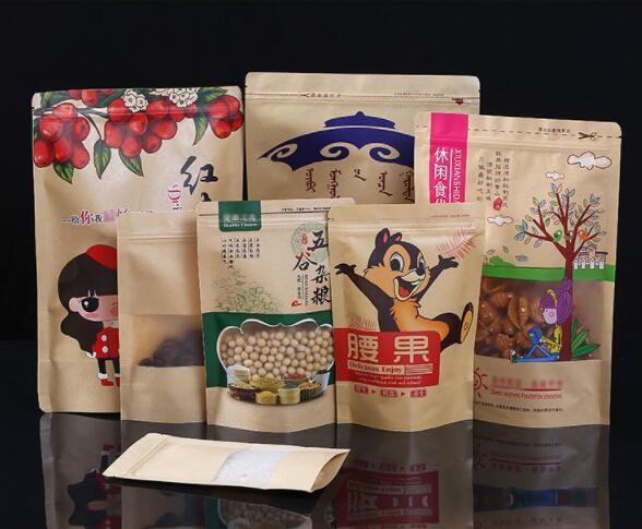 Ziplock Paper Food Grade Packaging