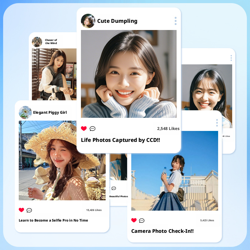 New 8K Student Beauty Camera with Dual Lens Wifi Transfer 8 Filter Modes 18X Zoom Anti Shake and 8 Filter Modes for Daily Vlog