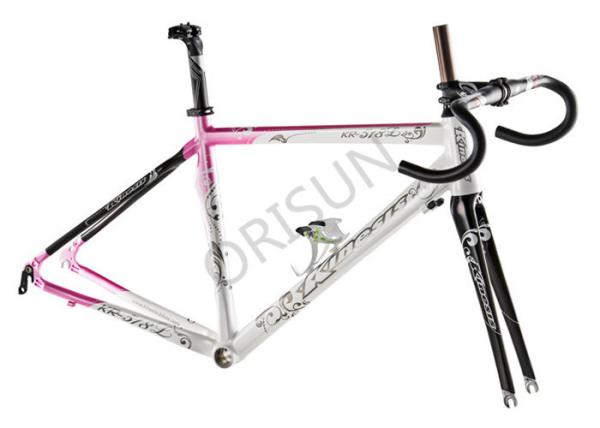 Lovely Girls / Womens Road Bike Frame 700C Aluminum Alloy 7005 Lightweight