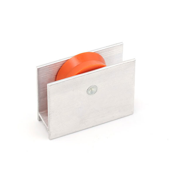 Сверхмощный upvc двери ролика алюминиевого сплава материала финиш оксидации не