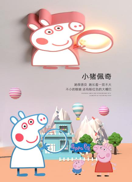 Children's bedroom decor smart led lamp girls nursery room chandelier(WH-MA-176)