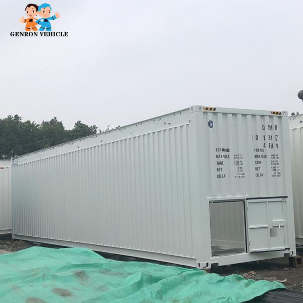 Corten Steel 40 20 Feet High Cube Shipping Container And Door For Cargo Transportation