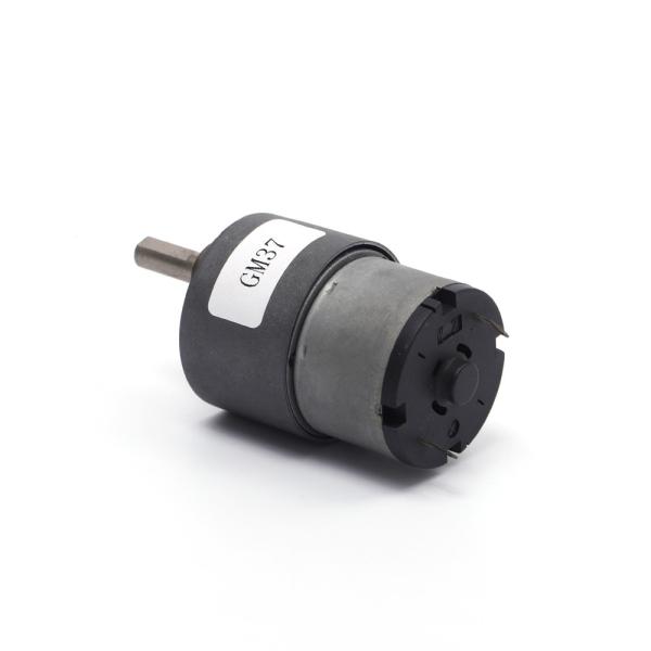 ROHS LINO Round Shape DC Geared Motor 190g GM37 For Label Printers Auto Shutter