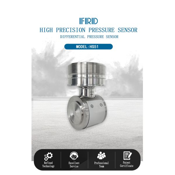 High Precision Differential Pressure Sensor With Wide Temperature Range And Fully Welded Structure