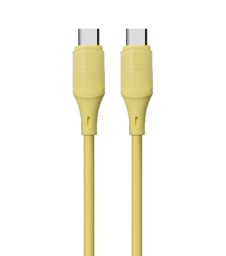 Multi-Color Transparent Shell Silicone Data Cord 1m Braided Length for Data Transfer