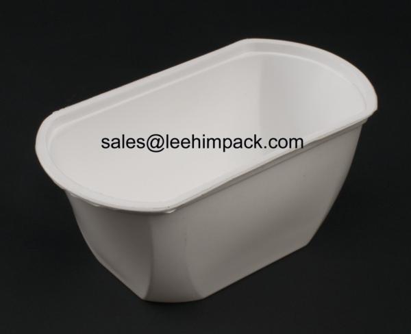 Plastic packaging bowl