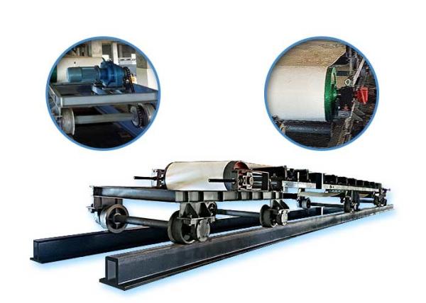 Silicone Conveyor Belt , PVC Automatic Conveyor Belt  Carbon Steel Hopper
