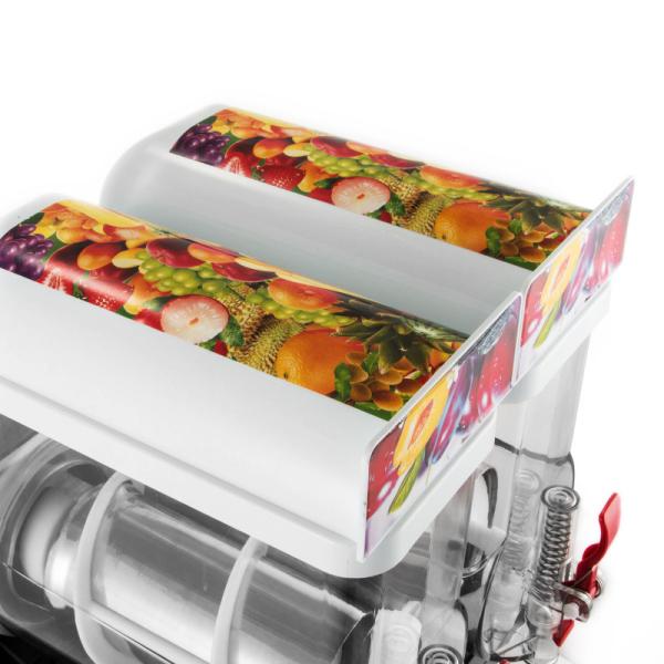 máquina da lama do gelo de 300W 15L×2 com o tanque dobro para fazer a bebida, 110V - 115V