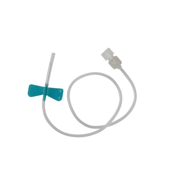 8G-27G Scalp Vein Blood Collection Set Material de aço inoxidável 304 estéril