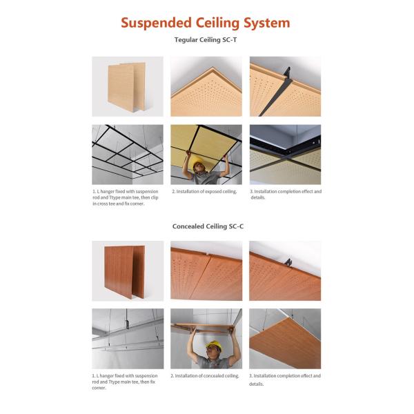 12 мм 15 мм 18 мм микро перфорированные перфорированные деревянные акустические стеновые панели современный стиль