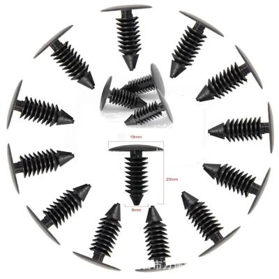 Plastic Trim Panel Clip Auto Body Fastener Clips Car Fasteners Push Door Trim Panel Bumper Retainer Clips