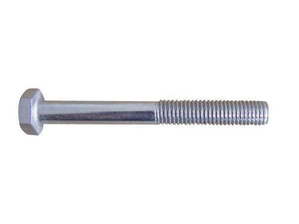 Half Thread Hot Dipped Galvanized Carriage Bolts Din 931 Carbon Steel White Zinc