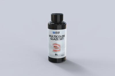 Forte adaptabilidade Esmaltes multicolor Set de 4 peças Seleção de vários tons para vidro natural e boa resistência ao desgaste