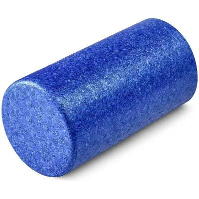 High Density EPP Foam Roller  Yoga Solid Mini Wholesale Customized 30 45 60 90 cm Massage Black logo Foam Roller Custom Design