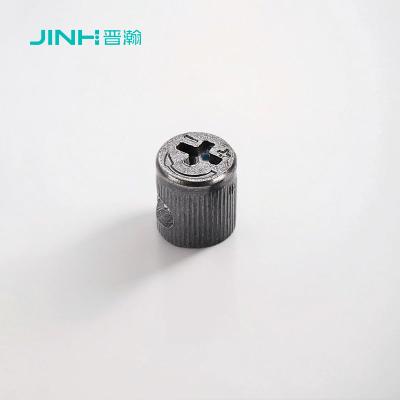 Black 15mm Cam Lock Nut Durable Cam Nuts For Furniture Cabinet Hardware