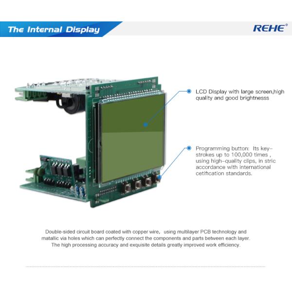 Factory Price LCD Display Three Phase Current Voltage Frequency Multi-function Monitoring Meter CN-3UIF3Y