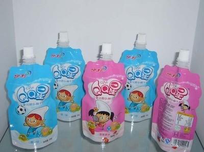 Beverage Liquid Stand Up Pouch Bags With Spout Moisture Proof / Oxygen Resistance