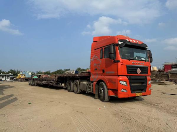 Tracteur hydraulique à basse altitude pour semi-remorques 40 60 80 100 120 tonnes 2 3 4 essieux