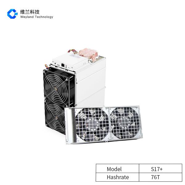 Bitcoin S17+ 76T Antminer BTC抗夫3040W ASICの採掘機