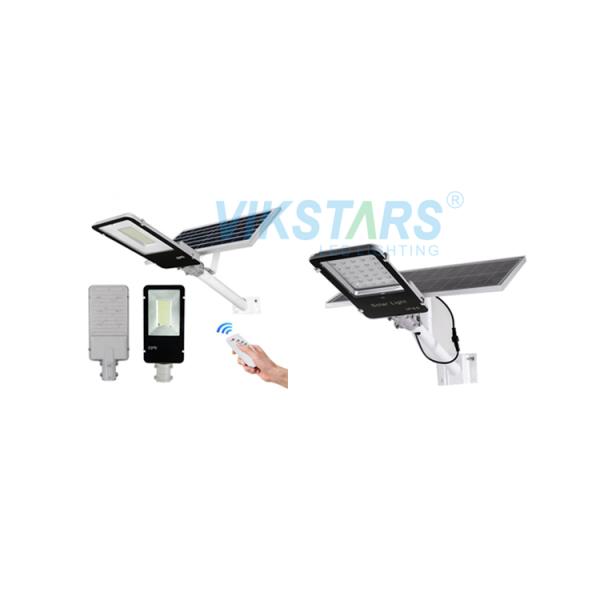 Courtyard Lightng Solar Induction Street Lamp Remote Control Grey / Orange Color