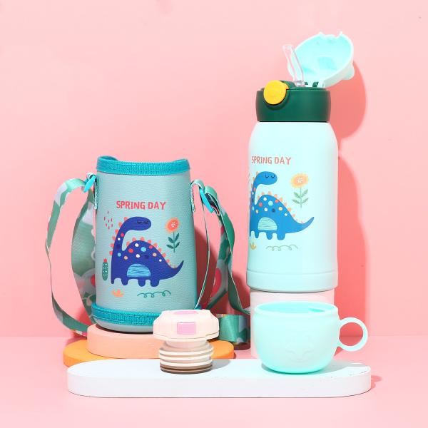 15.5oz 500ml Stainless Steel Kids Water Bottles Vacuum Insulated Water Bottle