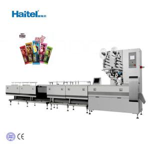 machine à emballer horizontale Multi-servo d'écoulement de barre de bonbons au